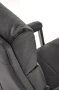 Fotel obrotowy ADRIANO 2 z mechanizmem TILT z eco skóry czarny