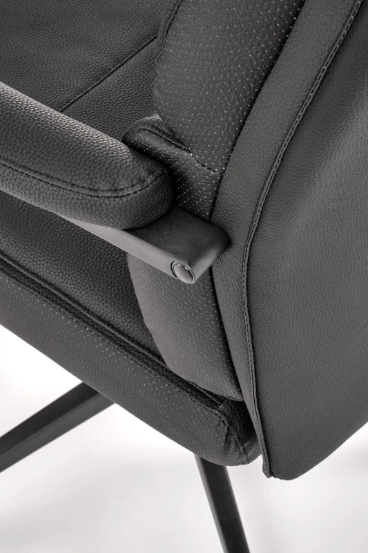 Fotel obrotowy ADRIANO 2 z mechanizmem TILT z eco skóry czarny