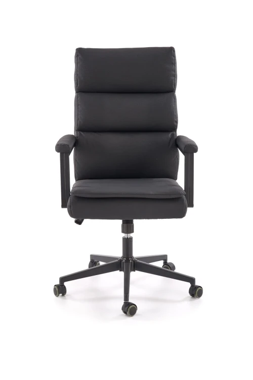 Fotel obrotowy ADRIANO 2 z mechanizmem TILT z eco skóry czarny