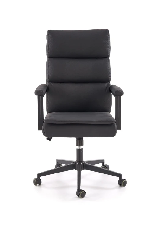 Fotel obrotowy ADRIANO 2 z mechanizmem TILT z eco skóry czarny