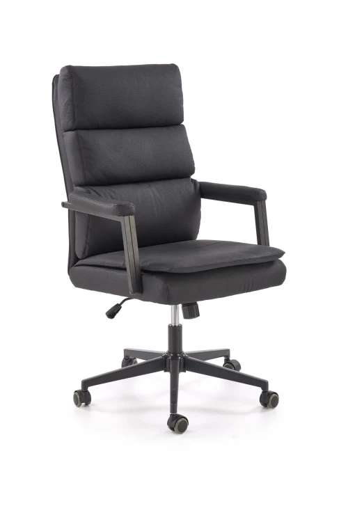 Fotel obrotowy ADRIANO 2 z mechanizmem TILT z eco skóry czarny