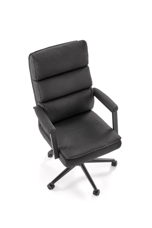 Fotel obrotowy ADRIANO 2 z mechanizmem TILT z eco skóry czarny
