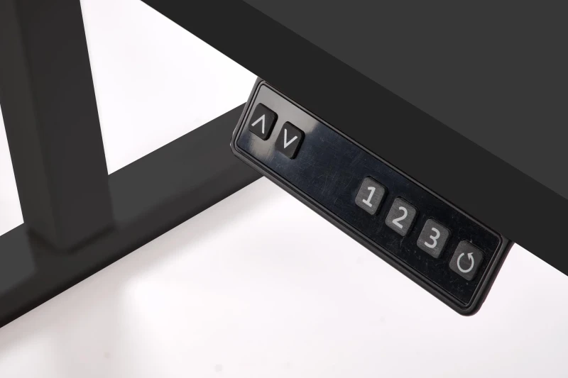 Biurko elektryczne B54 z funkcją regulacji wysokości czarne