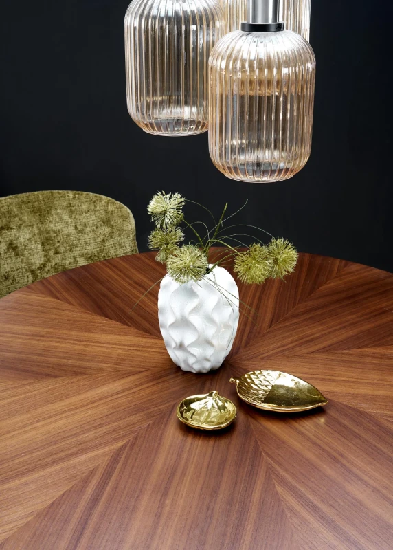 Krzesło K575 tapicerowane do jadalni oliwkowy