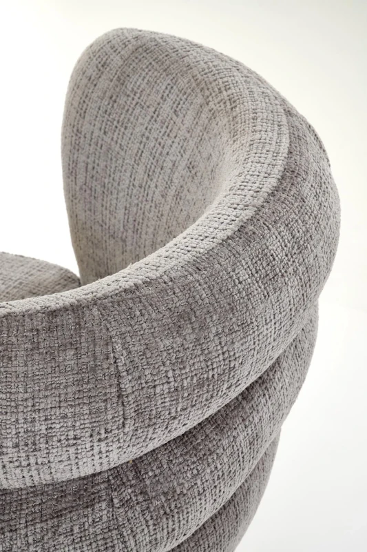 Krzesło K575 tapicerowane do jadalni popielaty