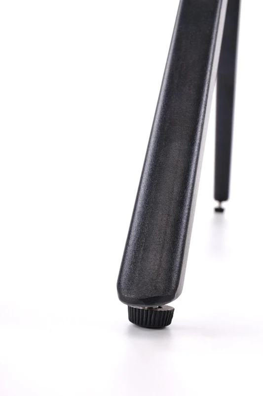 Krzesło obrotowe K591 tapicerowane do jadalni brązowy