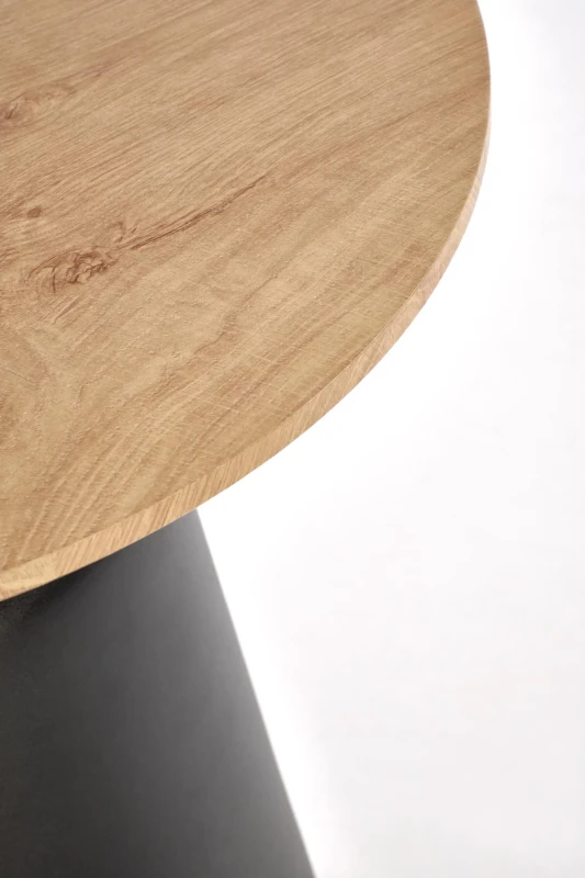 Zestaw 2 ław stolików kawowych MALOMI do salonu naturalny/czarny