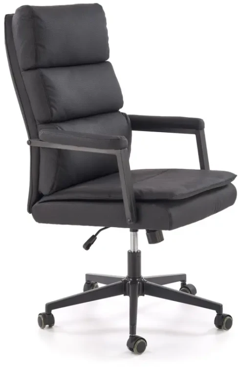 Fotel obrotowy ADRIANO 2 z mechanizmem TILT z eco skóry czarny