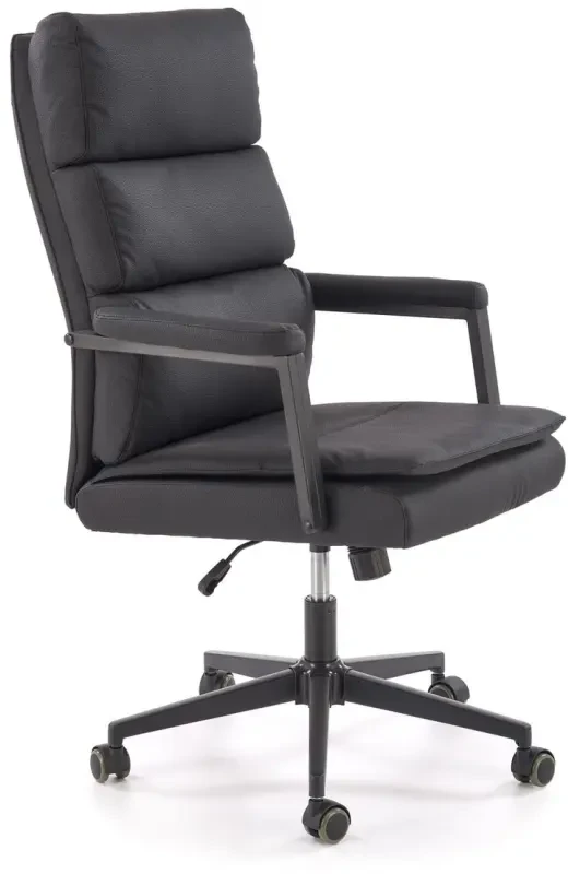 Fotel obrotowy ADRIANO 2 z mechanizmem TILT z eco skóry czarny