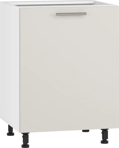 Szafka kuchenna Vento 60 cm dolna stojąca 1-drzwiowa biały / kaszmir