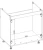 Szafka kuchenna zlewozmywakowa Vento 80 cm 2-drzwiowa biały / kaszmir