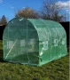 Tunel foliowy ogrodowy 3x2 m 6 m2 zielony, stelaż stalowy fi 19 mm