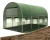 Tunel ogrodowy foliowy 4x2,5 m zielony 10 m² szklarnia PE UV4 stelaż stalowy fi 25