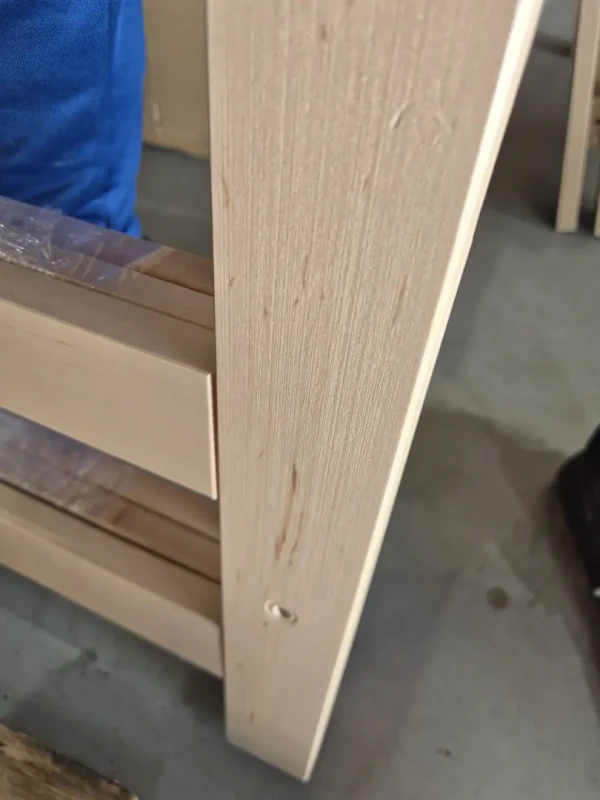 Fotel tapicerowany Luca pikowany na drewnianym stelażu do salonu Komplet 2 szt. OUTLET
