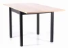 Stół rozkładany Flip 80-160 cm dąb artisan/czarny