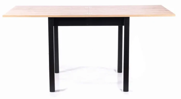 Stół rozkładany Flip 80-160 cm dąb artisan/czarny