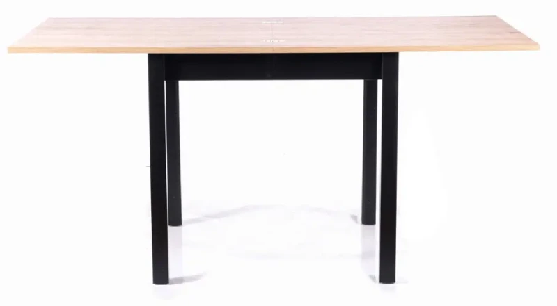 Stół rozkładany Flip 80-160 cm dąb artisan/czarny