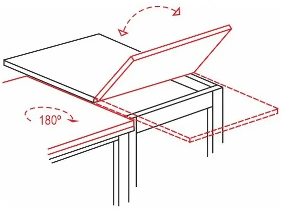 Stół rozkładany Flip 80-160 cm