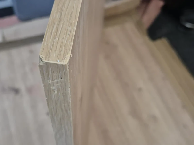 Stół rozkładany Flip 80-160 cm dąb artisan/czarny OUTLET