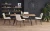 Stół rozkładany Berlin 160-220 cm prostokątny loft orzech miodowy / czarny