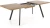 Stół rozkładany Berlin 160-220 cm prostokątny loft orzech miodowy / czarny