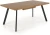 Stół rozkładany Berlin 160-220 cm prostokątny loft orzech miodowy / czarny
