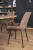 Stół rozkładany Berlin 160-220 cm prostokątny loft orzech miodowy / czarny