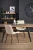 Stół rozkładany Berlin 160-220 cm prostokątny loft orzech miodowy / czarny