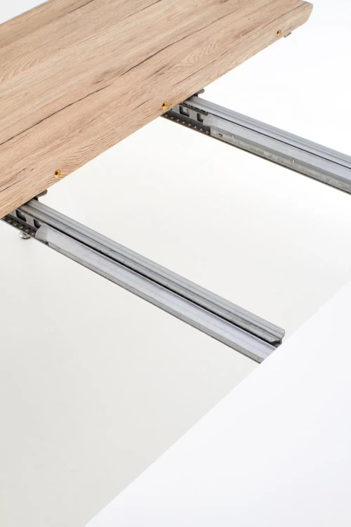 Stół rozkładany Caliber 160-200 cm biały dąb san remo