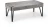 Ława Emily 110 cm prostokątna loft beton / czarny