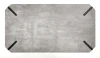 Ława Emily 110 cm prostokątna loft beton / czarny