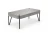 Ława Emily 110 cm prostokątna loft beton / czarny