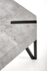 Ława Emily 110 cm prostokątna loft beton / czarny