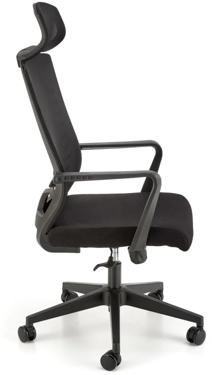 Fotel gabinetowy obrotowy Fabio z mechanizmem TILT czarny