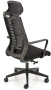 Fotel gabinetowy obrotowy Fabio z mechanizmem TILT czarny
