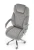 Fotel gabinetowy King 2 obrotowy velvet popielaty