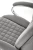 Fotel gabinetowy King 2 obrotowy velvet popielaty