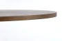 Stół Locarno 170 cm 6-osobowy z orzechowym blatem i czarnymi nogami