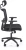 Fotel gabinetowy Mason ergonomiczny czarny z regulowanym zagłówkiem