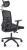 Fotel gabinetowy Mason ergonomiczny czarny z regulowanym zagłówkiem