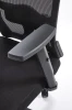 Fotel gabinetowy Mason ergonomiczny czarny z regulowanym zagłówkiem