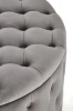 Pufa Nunez 70 cm ze schowkiem velvet popielata