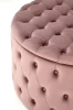 Pufa Nunez 70 cm ze schowkiem velvet różowa