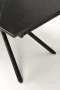 Stół rozkładany Vitorino 160-220 cm czarny marmur