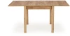 Stół rozkładany Gracjan 80-160 cm dąb craft