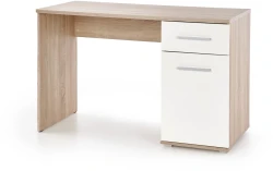 Biurko Lima B-1 120 cm dąb sonoma / biały