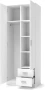 Szafa Lima S2 80 cm biała