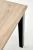 Stół rozkładany Qubik 80-200 cm dąb artisan z czarnymi nogami