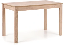 Stół Ksawery 120 cm prostokątny 4-osobowy do jadalni dąb sonoma