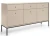 Komoda Mono 154 cm szeroka beż piaskowy